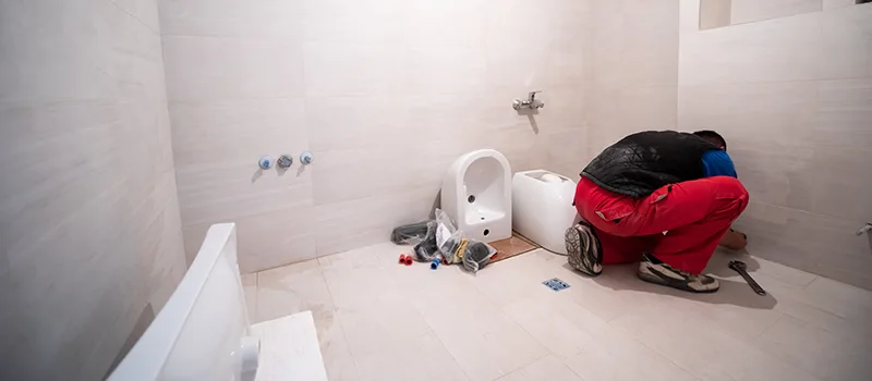 Basement Bathroom Shower Installation in Dundas, Hamilton