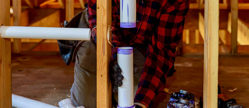 Process of Rough In Plumbing in Dundas, Hamilton