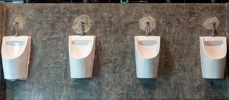 Wall-Mounted Urinal Installation in Dundas, Hamilton