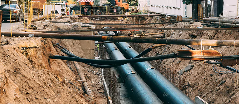 Underground Drainage Pipe Replacement in Dundas, Hamilton