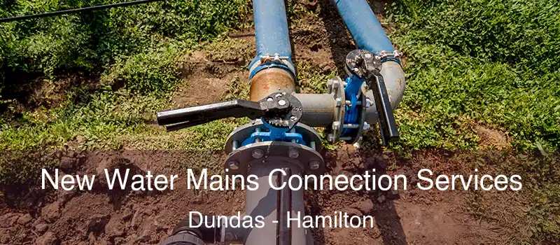  New Water Mains Connection Services Dundas - Hamilton
