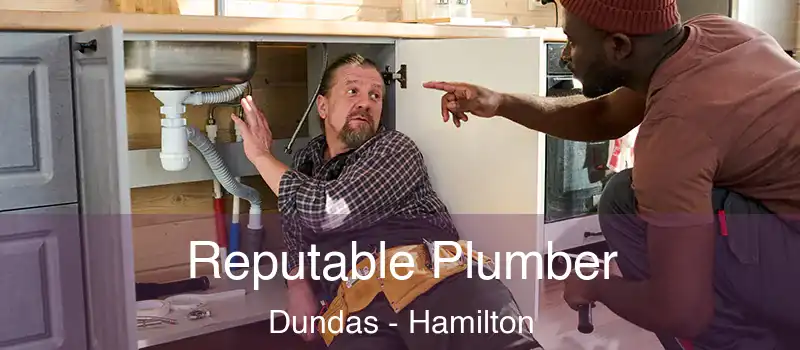  Reputable Plumber Dundas - Hamilton