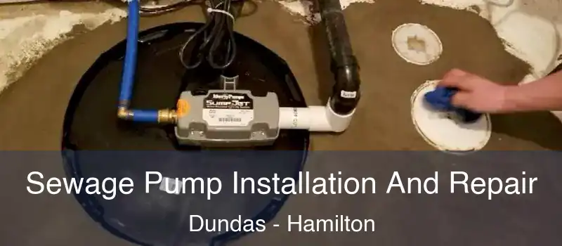  Sewage Pump Installation And Repair Dundas - Hamilton