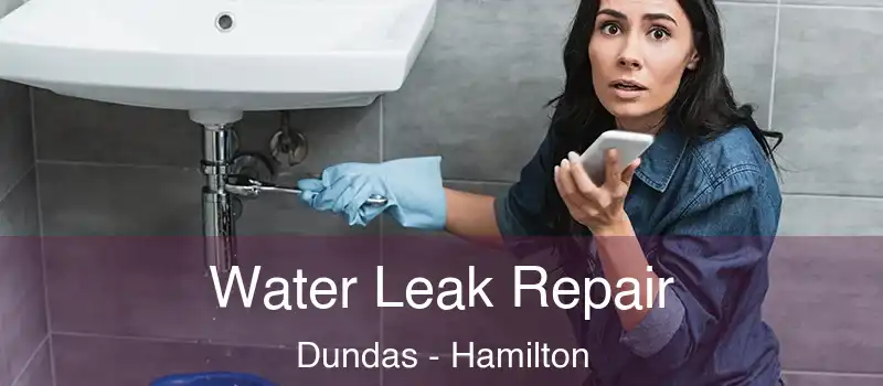  Water Leak Repair Dundas - Hamilton