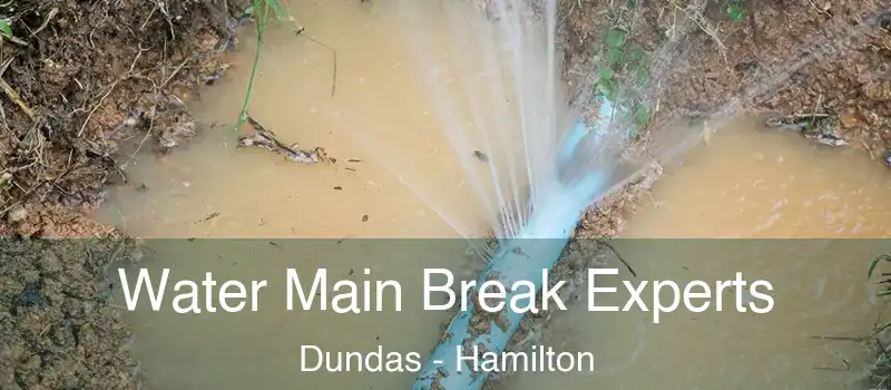  Water Main Break Experts Dundas - Hamilton