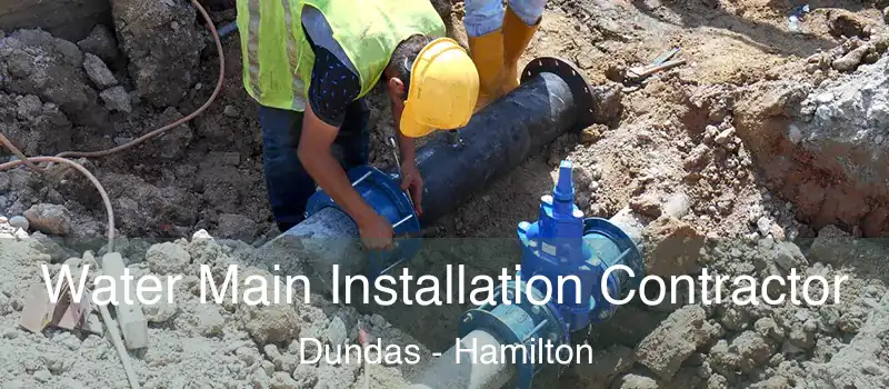  Water Main Installation Contractor Dundas - Hamilton